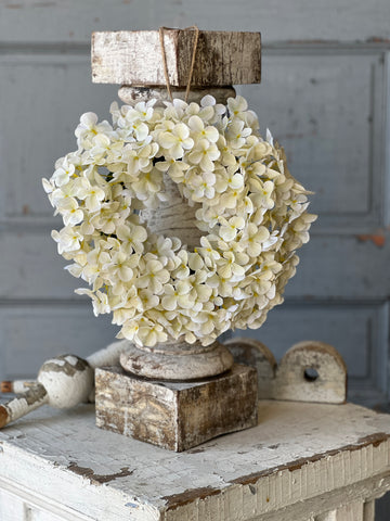 Saylor Hydrangea Wreath | 12" | Cream | NOT CURRENTLY IN STOCK-New For Spring 2026!