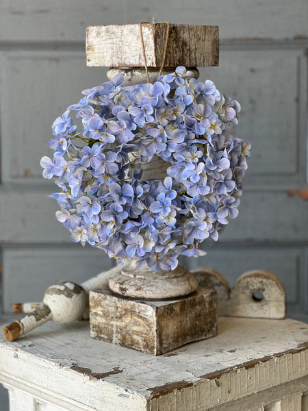 Saylor Hydrangea Wreath | 12" | Blue | NOT CURRENTLY IN STOCK-New For Spring 2026!