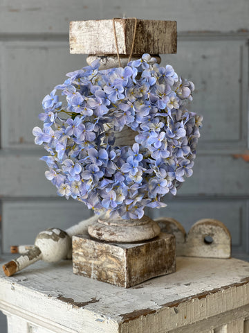 Saylor Hydrangea Wreath | 12" | Blue | NOT CURRENTLY IN STOCK-New For Spring 2026!