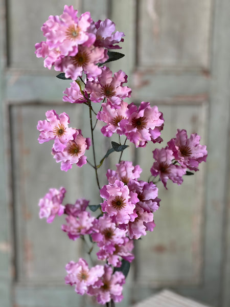 Frill Flower Spray | 39" | Plush | NOT CURRENTLY IN STOCK-New For Spring 2026!