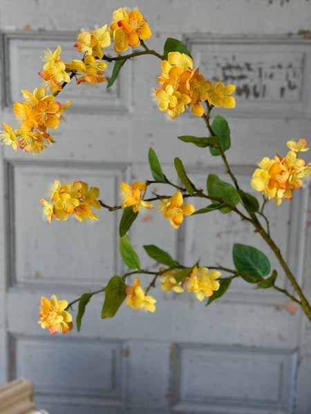 Lariat Blossom Spray | 47" | Yellow | NOT CURRENTLY IN STOCK-New For Spring 2027!