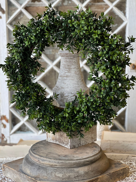 Galilee Boxwood Wreath | 18" | NOT CURRENTLY IN STOCK - ETA December