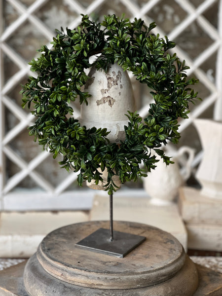 Galilee Boxwood Candle Ring | 11" | NOT CURRENTLY IN STOCK - ETA December