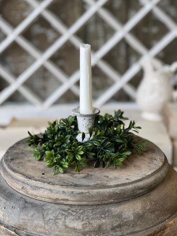 Galilee Boxwood Candle Ring | 6.5" | NOT CURRENTLY IN STOCK - ETA December