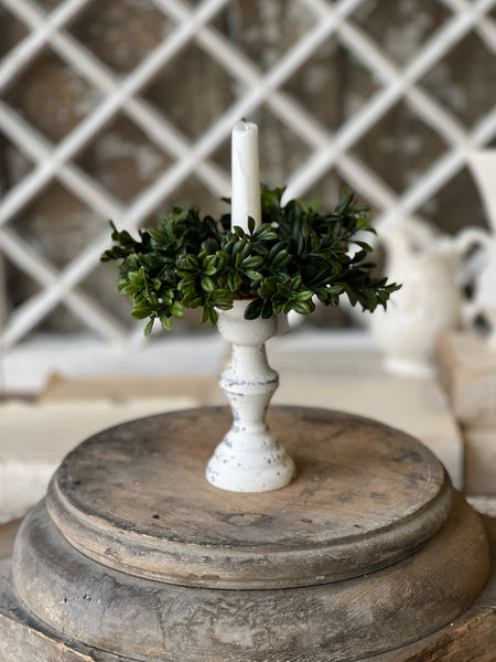 Galilee Boxwood Candle Ring | 6.5" | NOT CURRENTLY IN STOCK - ETA December
