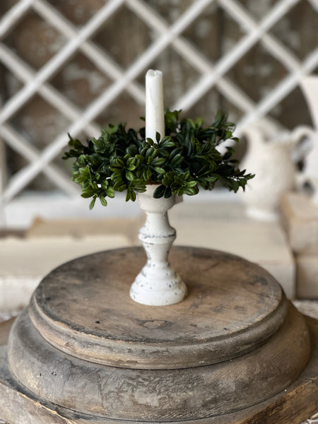 Galilee Boxwood Candle Ring | 6.5" | NOT CURRENTLY IN STOCK - ETA December