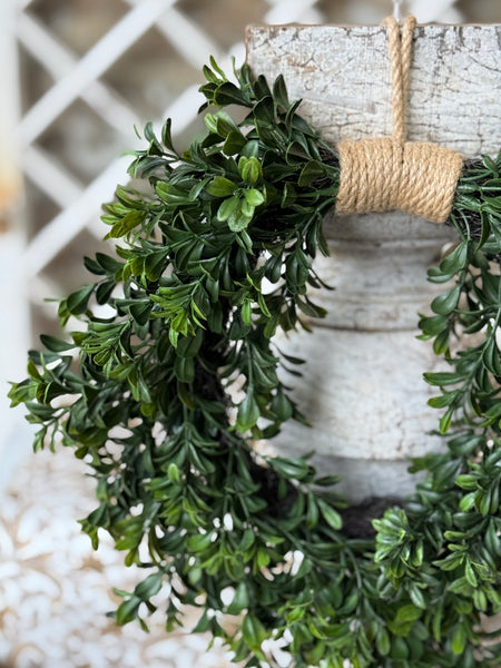 Galilee Boxwood Hanging Wreath | 12" | NOT CURRENTLY IN STOCK-New For Spring 2027!