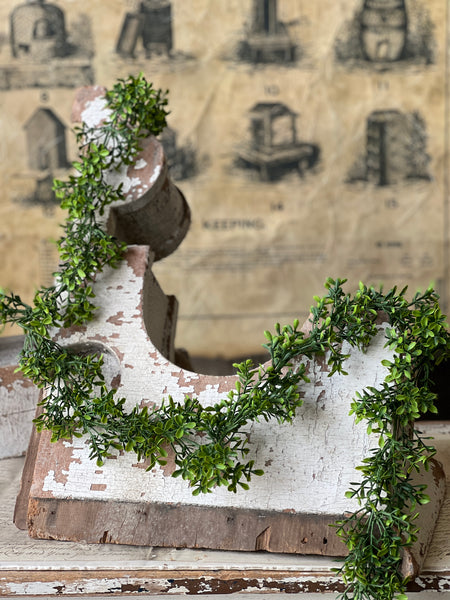Lyric Boxwood Garland | 6' | NOT CURRENTLY IN STOCK - ETA December