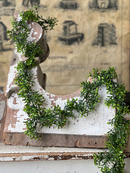 Lyric Boxwood Garland | 6' | NOT CURRENTLY IN STOCK - ETA December