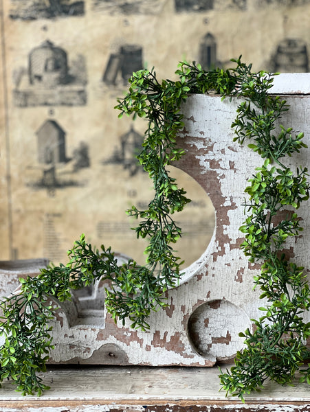 Lyric Boxwood Garland | 6' | NOT CURRENTLY IN STOCK - ETA December