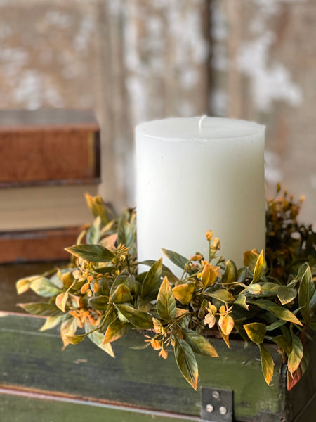 Burlington Leaves Candle Ring | 9" | SOLD OUT