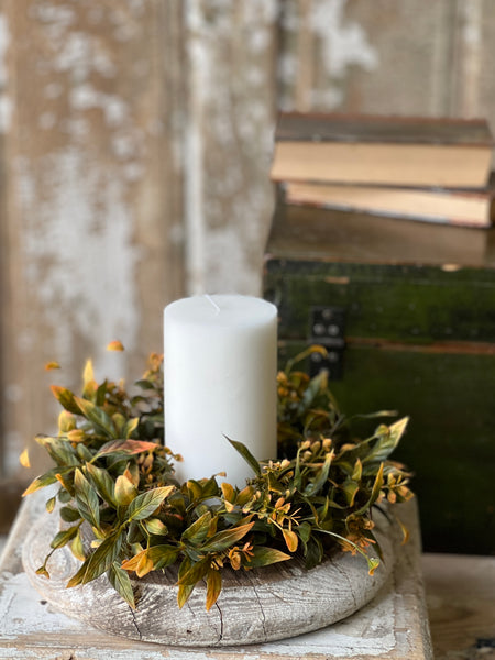 Burlington Leaves Candle Ring | 9" | SOLD OUT