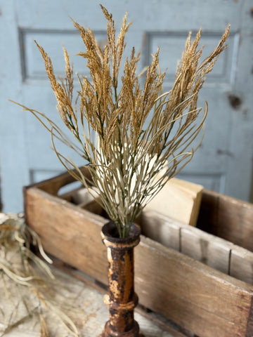 Wheaten Waves Bush | 21" | NOT CURRENTLY IN STOCK-New For Holiday 2026!