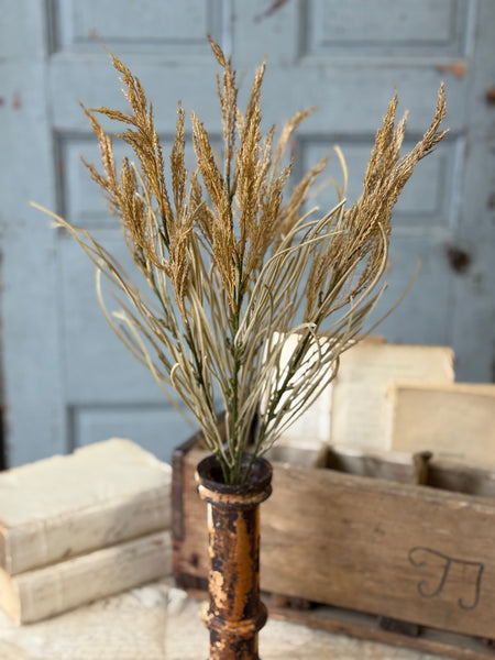 Wheaten Waves Bush | 21" | NOT CURRENTLY IN STOCK-New For Holiday 2026!