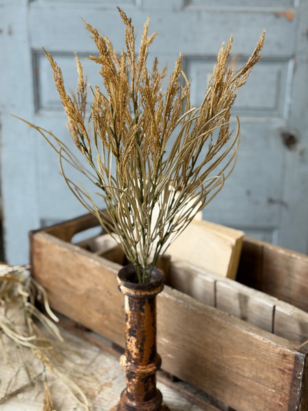 Wheaten Waves Bush | 21" | NOT CURRENTLY IN STOCK-New For Holiday 2026!