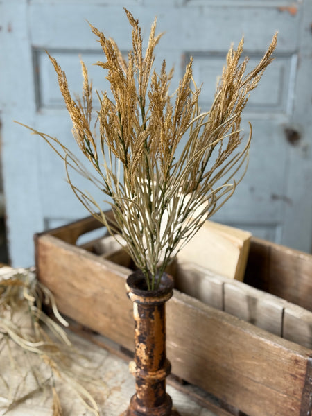 Wheaten Waves Bush | 21" | NOT CURRENTLY IN STOCK-New For Holiday 2026!