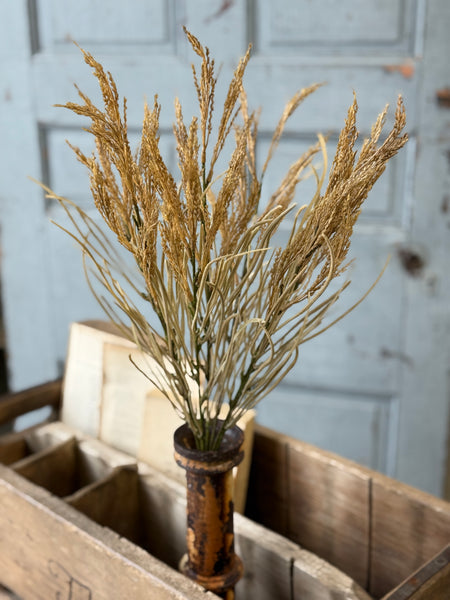 Wheaten Waves Bush | 21" | NOT CURRENTLY IN STOCK-New For Holiday 2026!
