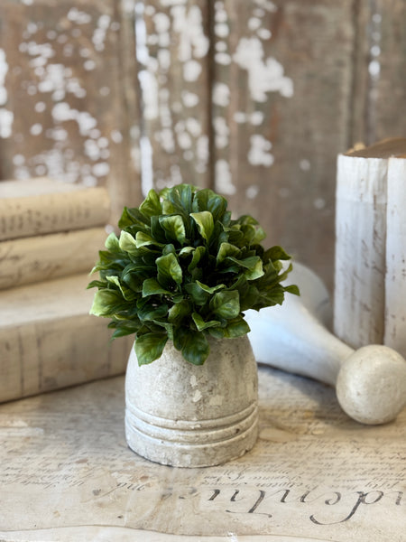 Dappled Leaves Half Sphere | 6" | NOT CURRENTLY IN STOCK-New For Spring 2027!