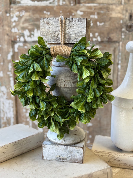 Dappled Leaves Hanging Wreath | 13" | NOT CURRENTLY IN STOCK-New For Spring 2027!