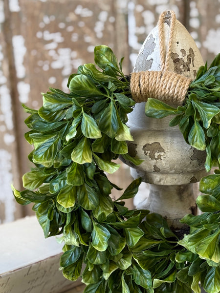 Dappled Leaves Hanging Wreath | 13" | NOT CURRENTLY IN STOCK-New For Spring 2027!