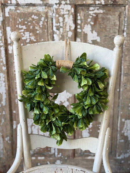 Dappled Leaves Hanging Wreath | 13" | NOT CURRENTLY IN STOCK-New For Spring 2027!