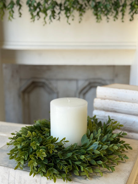Hathaway Leaves Candle Ring | 14" | NOT CURRENTLY IN STOCK-New For Spring 2027!