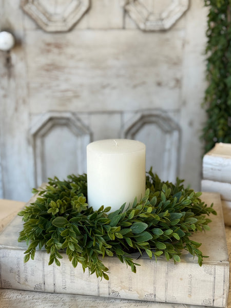 Hathaway Leaves Candle Ring | 14" | NOT CURRENTLY IN STOCK-New For Spring 2027!