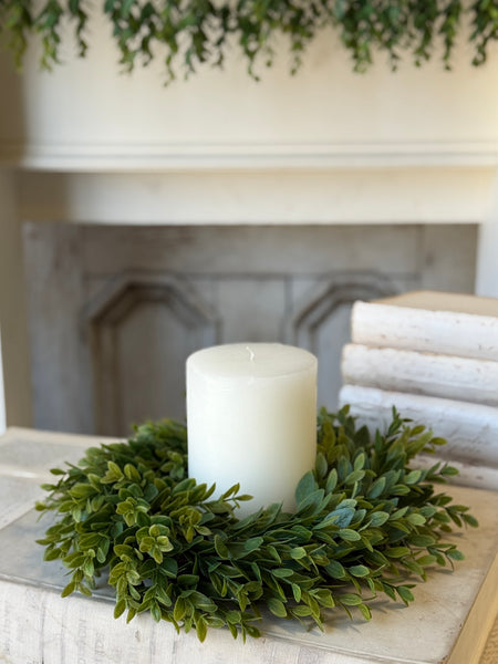 Hathaway Leaves Candle Ring | 14" | NOT CURRENTLY IN STOCK-New For Spring 2027!