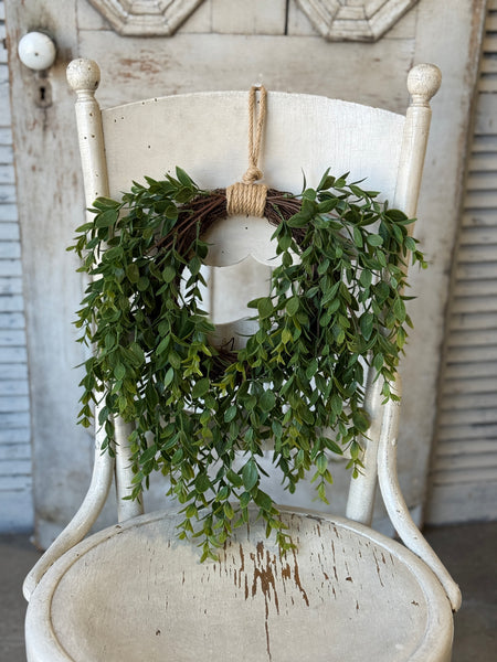 Hathaway Leaves Hanging Wreath | 16" | NOT CURRENTLY IN STOCK-New For Spring 2027!