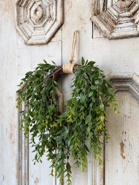 Hathaway Leaves Hanging Wreath | 16" | NOT CURRENTLY IN STOCK-New For Spring 2027!