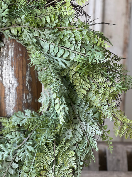 Understory Fern Wreath | 26" | NOT CURRENTLY IN STOCK-New For Spring 2026!