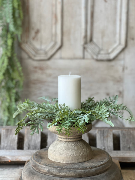 Understory Fern Candle Ring | 12" | NOT CURRENTLY IN STOCK-New For Spring 2026!