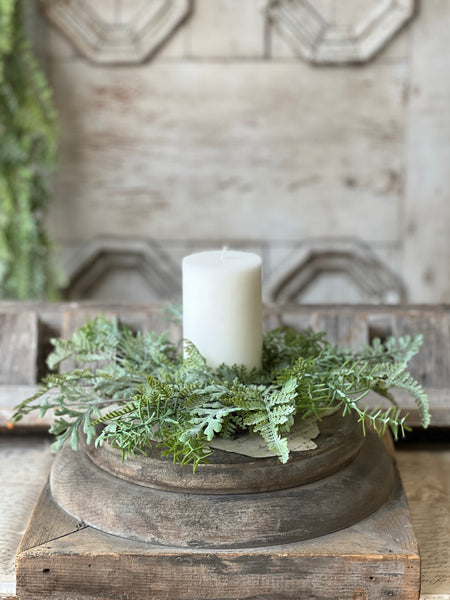 Understory Fern Candle Ring | 12" | NOT CURRENTLY IN STOCK-New For Spring 2026!