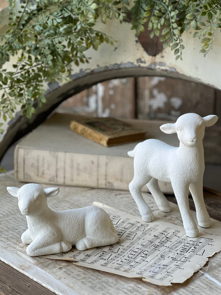 Shepherd's Rest Lamb | Sitting | NOT CURRENTLY IN STOCK-New For Spring 2026! | ETA December