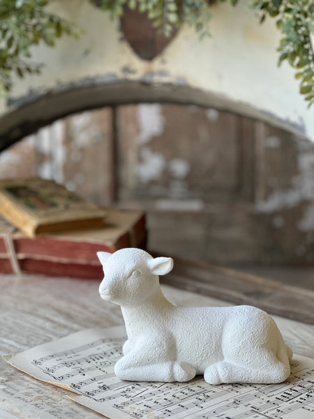 Shepherd's Rest Lamb | Sitting | NOT CURRENTLY IN STOCK-New For Spring 2026! | ETA December