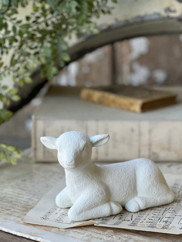 Shepherd's Rest Lamb | Sitting | NOT CURRENTLY IN STOCK-New For Spring 2026! | ETA December