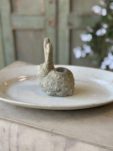 Little Buny Taper Holder | 4.75" | NOT CURRENTLY IN STOCK-New For Spring 2027!