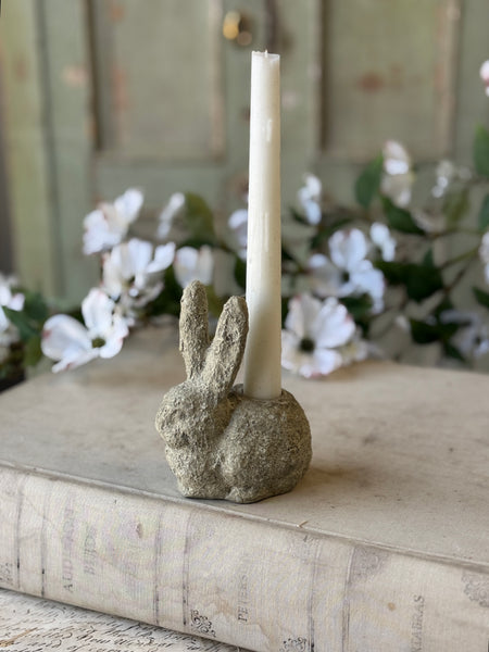 Little Buny Taper Holder | 4.75" | NOT CURRENTLY IN STOCK-New For Spring 2027!