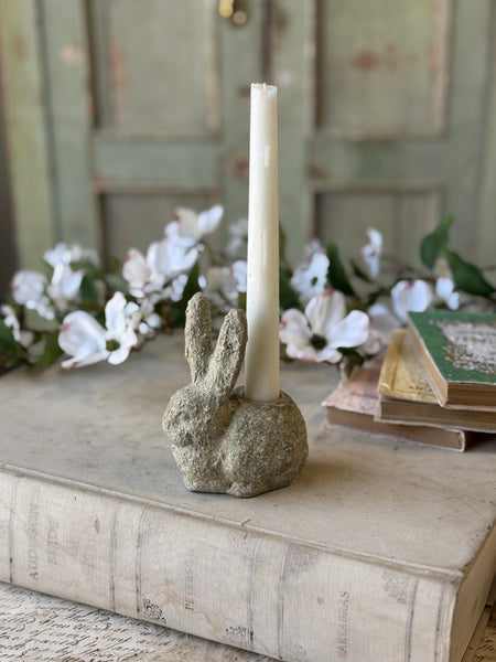 Little Buny Taper Holder | 4.75" | NOT CURRENTLY IN STOCK-New For Spring 2027!
