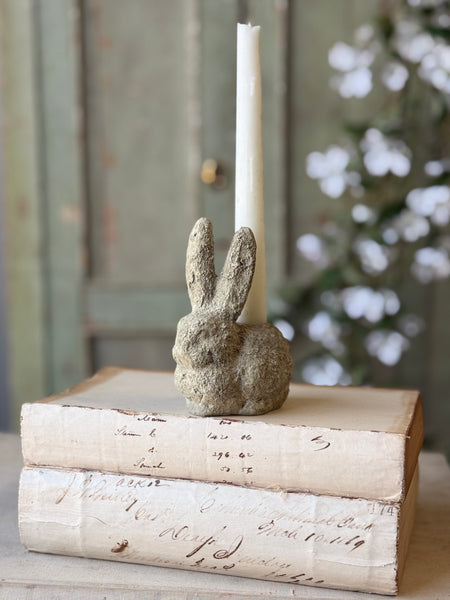 Little Buny Taper Holder | 4.75" | NOT CURRENTLY IN STOCK-New For Spring 2027!