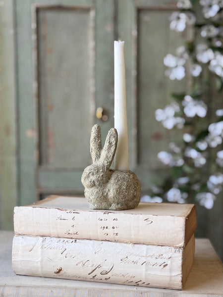 Little Buny Taper Holder | 4.75" | NOT CURRENTLY IN STOCK-New For Spring 2027!