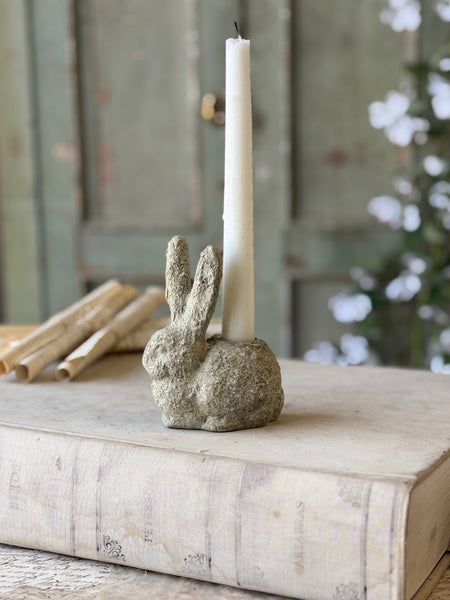 Little Buny Taper Holder | 4.75" | NOT CURRENTLY IN STOCK-New For Spring 2027!