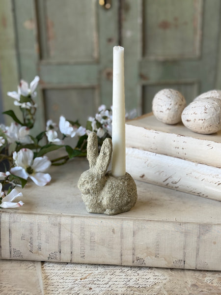 Little Buny Taper Holder | 4.75" | NOT CURRENTLY IN STOCK-New For Spring 2027!