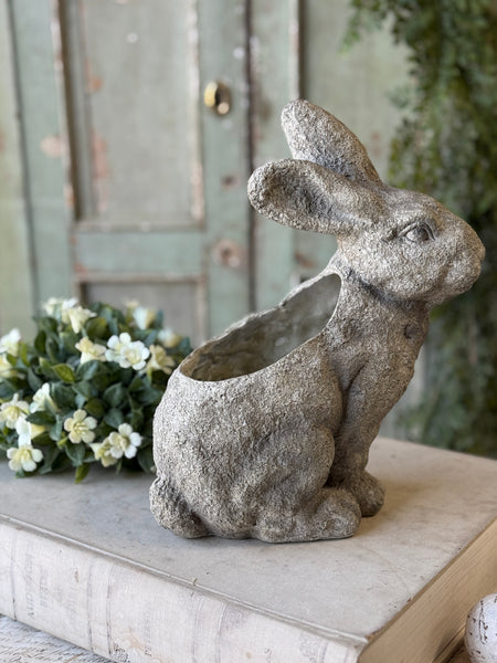 Bunny Bouquet Planter | 11.75" | Standing | NOT CURRENTLY IN STOCK-New For Spring 2027!