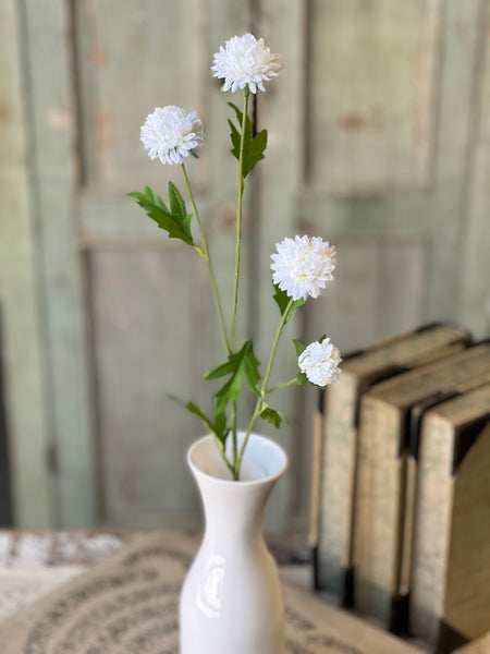 Miriam Mums | 23" | White | NOT CURRENTLY IN STOCK-New For Spring 2026!