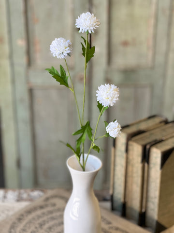 Miriam Mums | 23" | White | NOT CURRENTLY IN STOCK-New For Spring 2026!