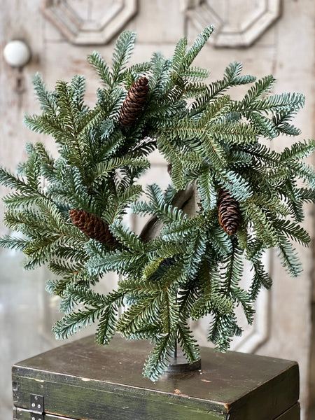 Evergreen Tapestry Candle Ring | 18" | SOLD OUT