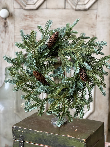 Evergreen Tapestry Candle Ring | 18" | SOLD OUT