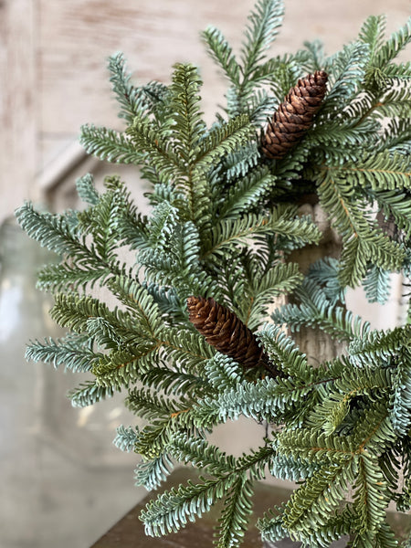 Evergreen Tapestry Candle Ring | 18" | SOLD OUT