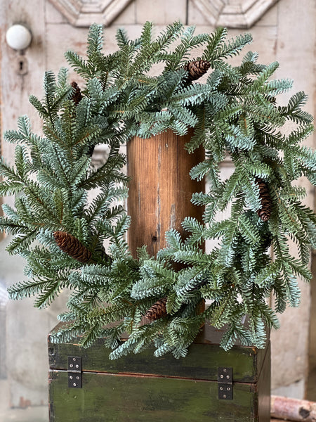 Evergreen Tapestry Wreath | 24"